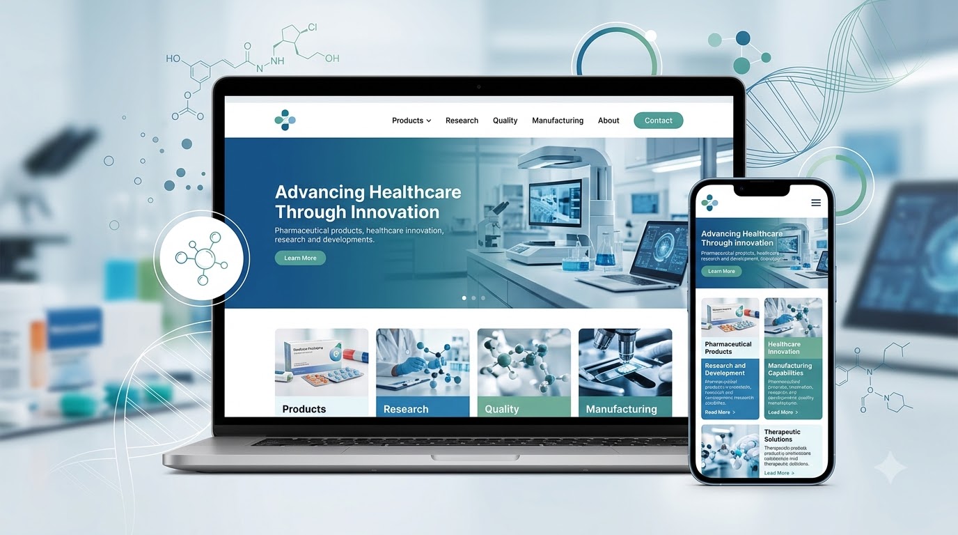 Business website designed and developed in Nagpur